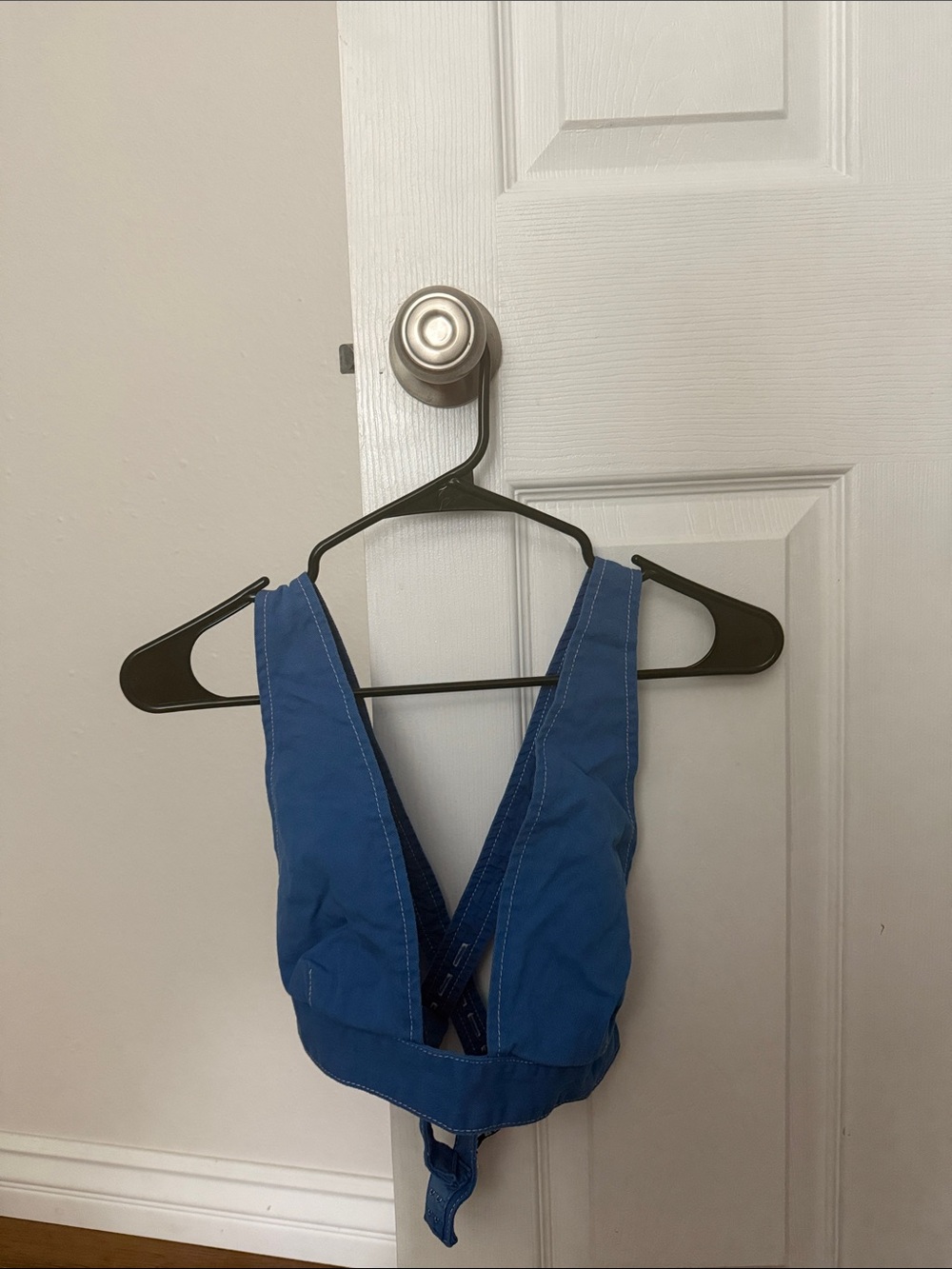 Rebel Flow Cobalt Denim Set bra top (matching pants sold on my page)
